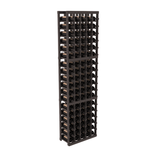 Elementcollection 5 Column Standard Wood Wine Rack Black Stained