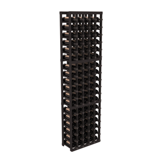 Elementcollection 5 Column Standard Wood Wine Rack Black Stained