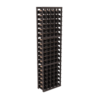 Elementcollection 5 Column Standard Wood Wine Rack Black Stained