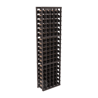 Elementcollection 5 Column Standard Wood Wine Rack Black Stained