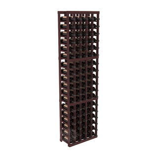 Elementcollection 5 Column Standard Wood Wine Rack Walnut Stained