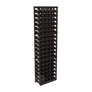 Elementcollection 5 Column Standard Wood Wine Rack Black Stained
