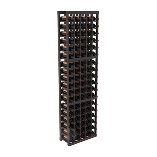 Elementcollection 5 Column Standard Wood Wine Rack Black Stained