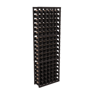 Elementcollection 6 Column Standard Wood Wine Rack Black Stained