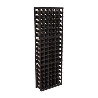 Elementcollection 6 Column Standard Wood Wine Rack Black Stained