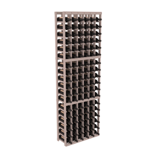 Elementcollection 6 Column Standard Wood Wine Rack Greywash Stained