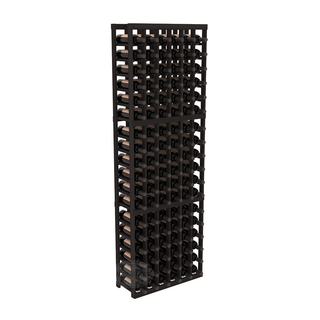 Elementcollection 6 Column Standard Wood Wine Rack Black Stained