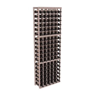 Elementcollection 6 Column Standard Wood Wine Rack Greywash Stained