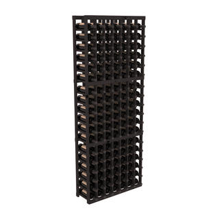 Elementcollection 7 Column Standard Wood Wine Rack Black Stained