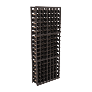 Elementcollection 7 Column Standard Wood Wine Rack Black Stained