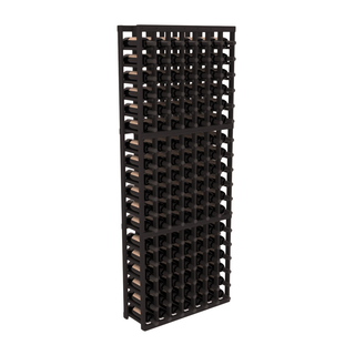 Elementcollection 7 Column Standard Wood Wine Rack Black Stained