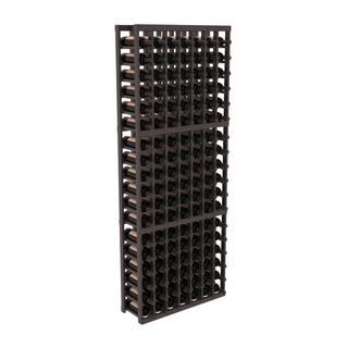Elementcollection 7 Column Standard Wood Wine Rack Black Stained