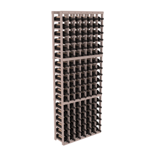 Elementcollection 7 Column Standard Wood Wine Rack Greywash Stained