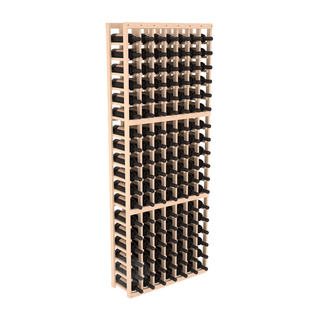 Elementcollection 7 Column Standard Wood Wine Rack Unstained Element Collection