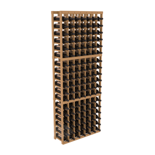 Elementcollection 7 Column Standard Wood Wine Rack Oak Stained