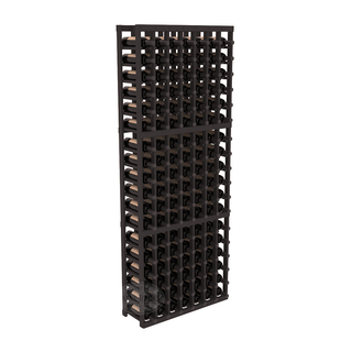 Elementcollection 7 Column Standard Wood Wine Rack Black Stained