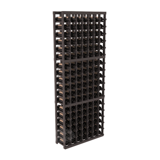 Elementcollection 7 Column Standard Wood Wine Rack Black Stained