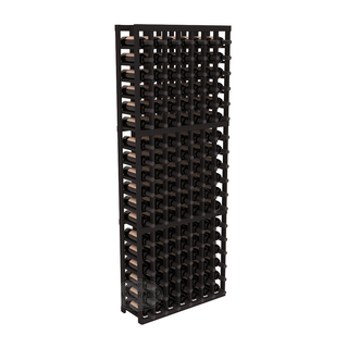 Elementcollection 7 Column Standard Wood Wine Rack Black Stained