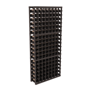 Elementcollection 8 Column Standard Wood Wine Rack Black Stained