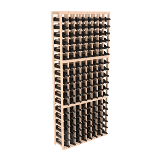 Elementcollection 8 Column Standard Wood Wine Rack Unstained Element Collection
