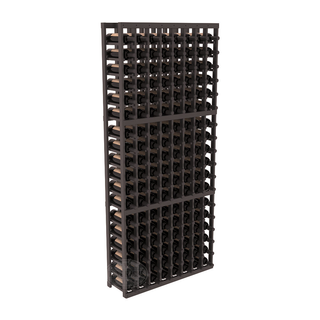 Elementcollection 8 Column Standard Wood Wine Rack Black Stained
