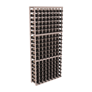 Elementcollection 8 Column Standard Wood Wine Rack Greywash Stained