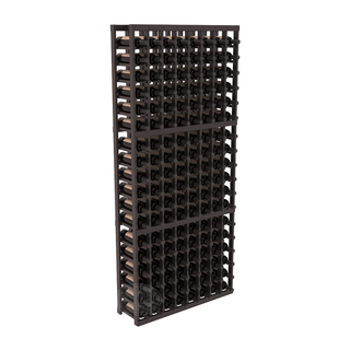 Elementcollection 8 Column Standard Wood Wine Rack Black Stained