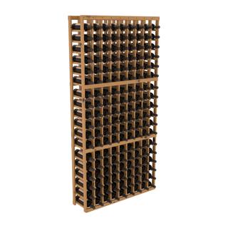 Elementcollection 9 Column Standard Wood Wine Rack Oak Stained
