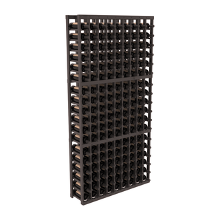 Elementcollection 9 Column Standard Wood Wine Rack Black Stained