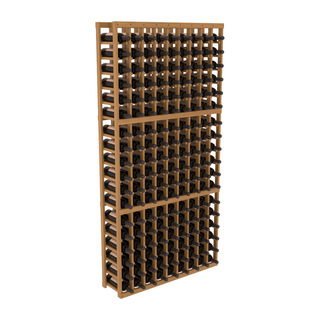 Elementcollection 9 Column Standard Wood Wine Rack Oak Stained