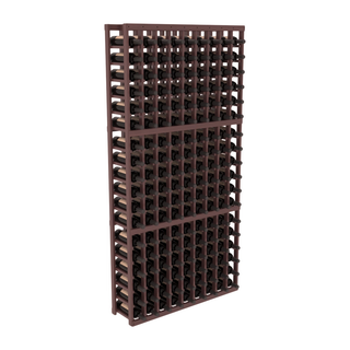Elementcollection 9 Column Standard Wood Wine Rack Walnut Stained
