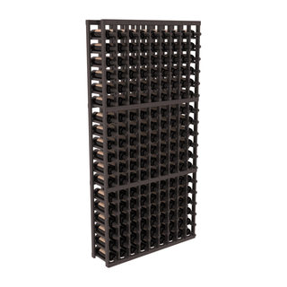 Elementcollection 9 Column Standard Wood Wine Rack Black Stained