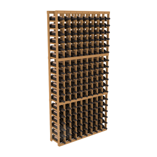 Elementcollection 9 Column Standard Wood Wine Rack Oak Stained