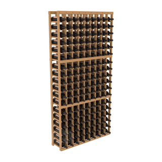 Elementcollection 9 Column Standard Wood Wine Rack Oak Stained