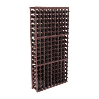 Elementcollection 9 Column Standard Wood Wine Rack Walnut Stained