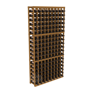 Elementcollection 9 Column Standard Wood Wine Rack Oak Stained