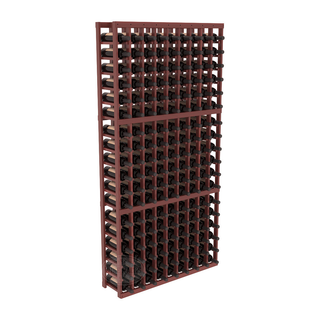 Elementcollection 9 Column Standard Wood Wine Rack Cherry Stained