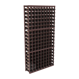 Elementcollection 9 Column Standard Wood Wine Rack Walnut Stained