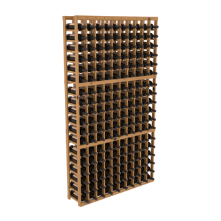 Elementcollection 10 Column Standard Wood Wine Rack Oak Stained