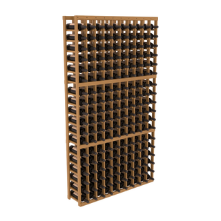 Elementcollection 10 Column Standard Wood Wine Rack Oak Stained