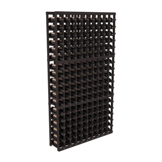 Elementcollection 10 Column Standard Wood Wine Rack Black Stained
