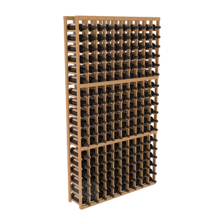 Elementcollection 10 Column Standard Wood Wine Rack Oak Stained