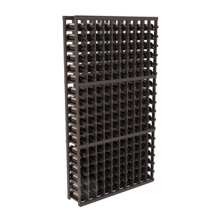 Elementcollection 10 Column Standard Wood Wine Rack Black Stained