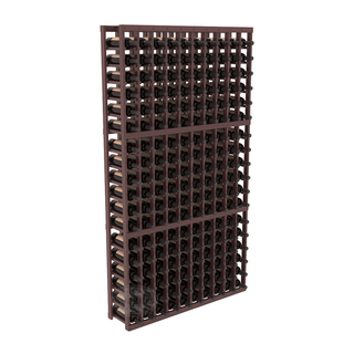 Elementcollection 10 Column Standard Wood Wine Rack Walnut Stained