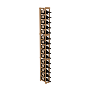 Elementcollection 1 Column Magnum Wood Wine Rack Oak Stained