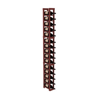Elementcollection 1 Column Magnum Wood Wine Rack Cherry Stained