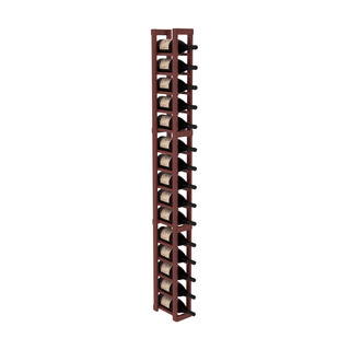 Elementcollection 1 Column Magnum Wood Wine Rack Cherry Stained