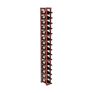 Elementcollection 1 Column Magnum Wood Wine Rack Cherry Stained
