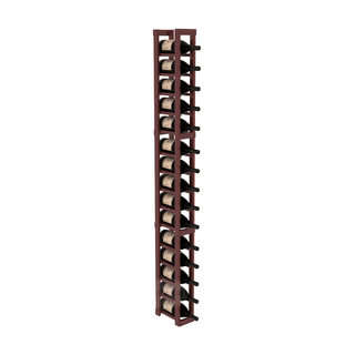 Elementcollection 1 Column Magnum Wood Wine Rack Cherry Stained