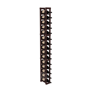 Elementcollection 1 Column Magnum Wood Wine Rack Walnut Stained